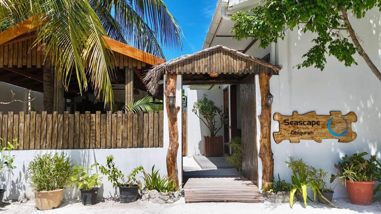Готель Seascape Retreats Dhigurah Дігура Екстер'єр фото